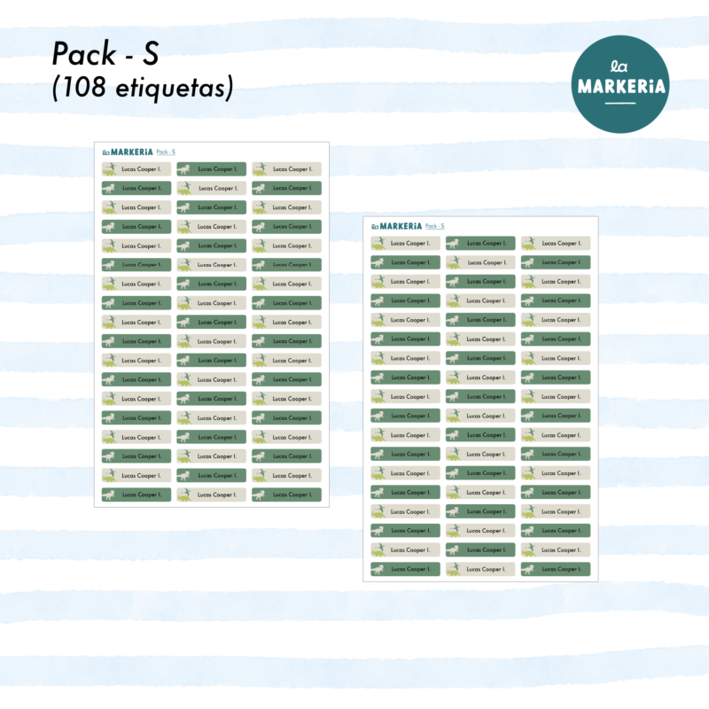 Pack S - Autoadhesivos