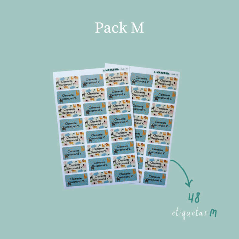 Pack M - Autoadhesivos